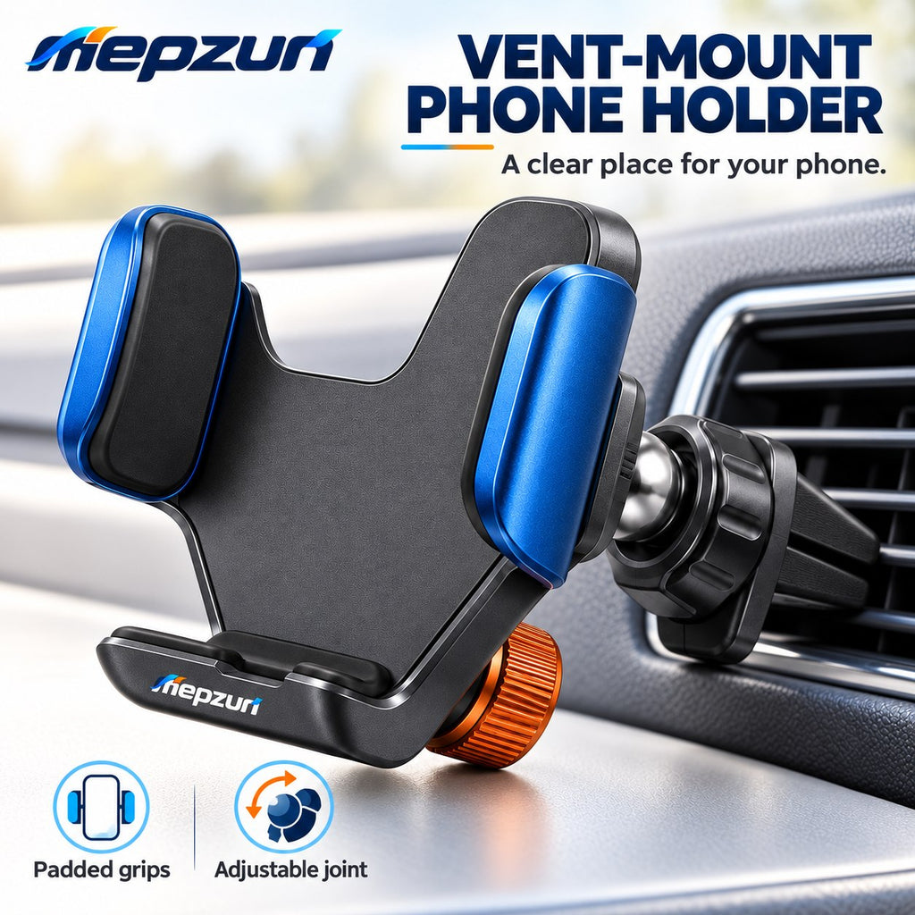 mepzun Adjustable Clamp-Mount Phone Holder — main photo
