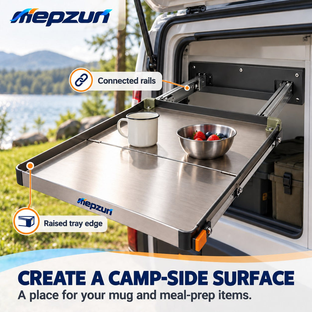 Slide-Out Metal Utility Tray view 3