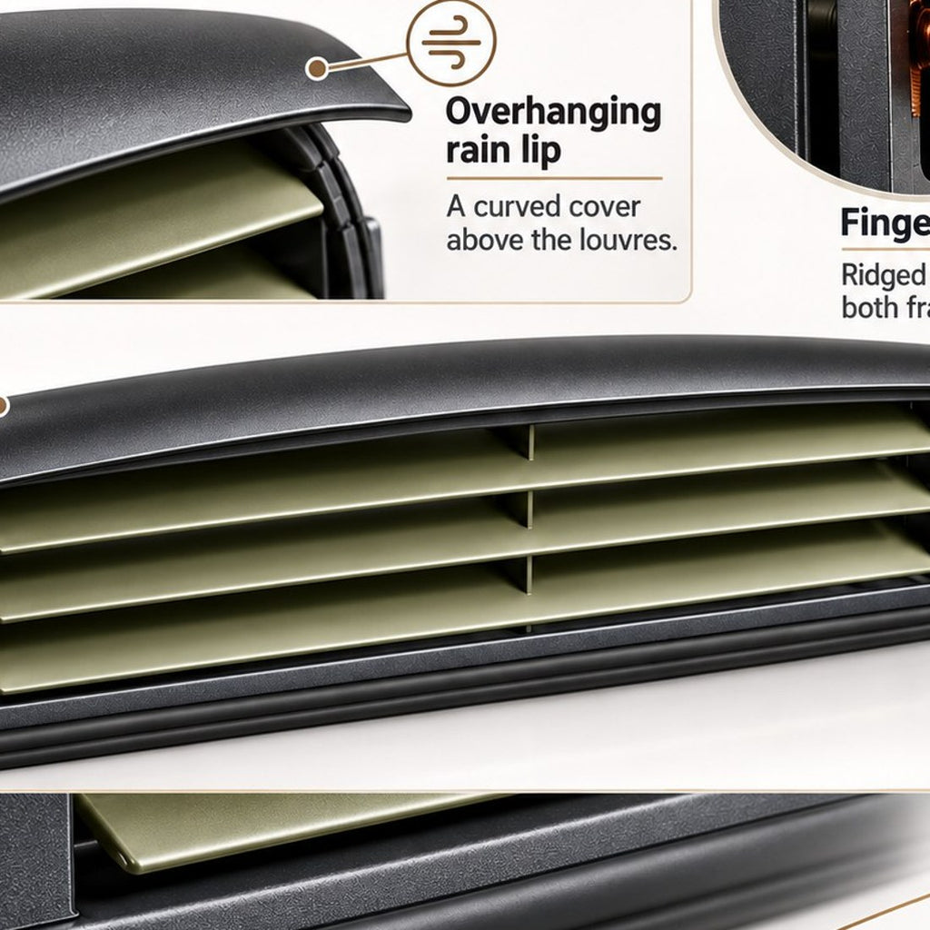 Slim Adjustable-Louver Vent Panel view 5