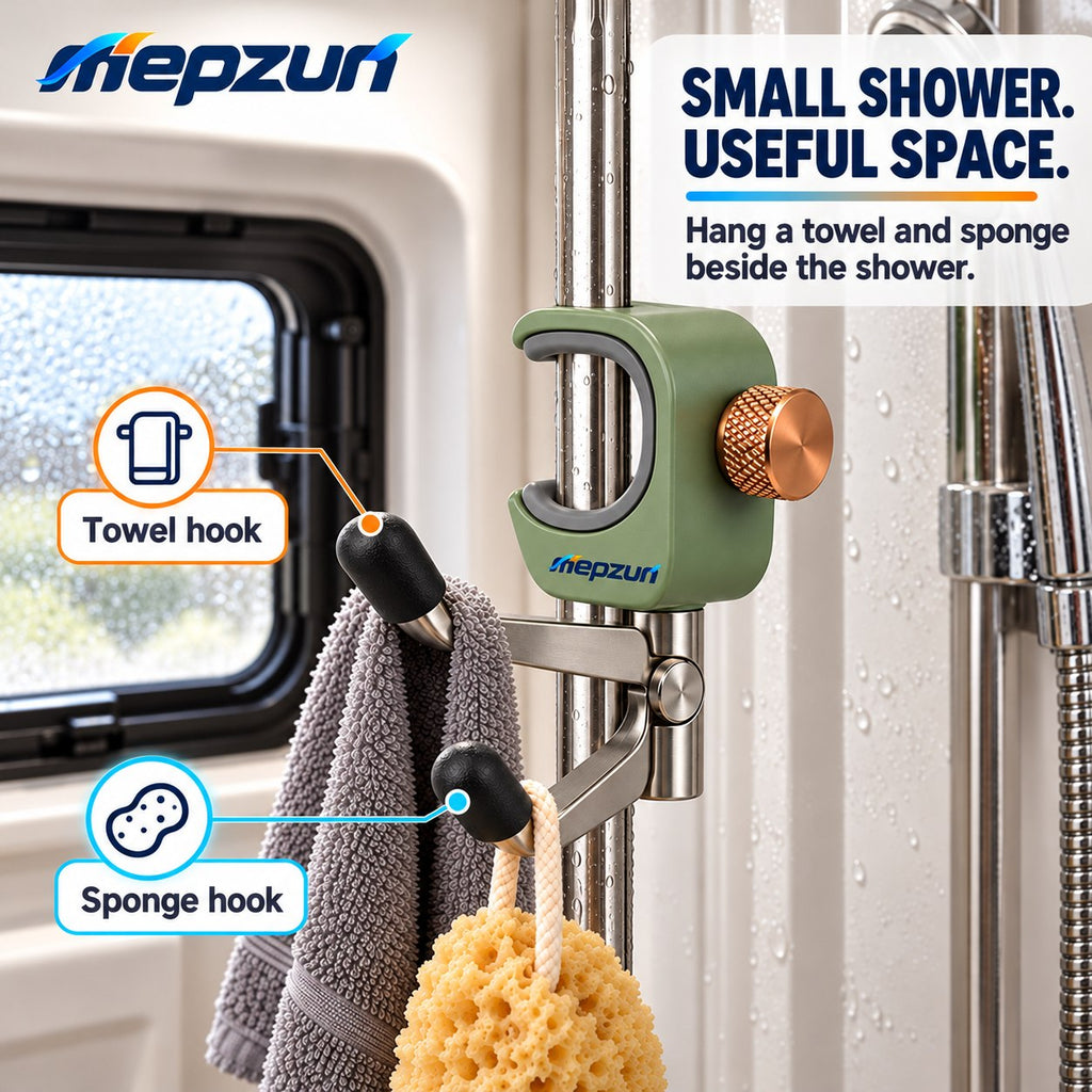 Clamp-On Dual Utility Hook - 3