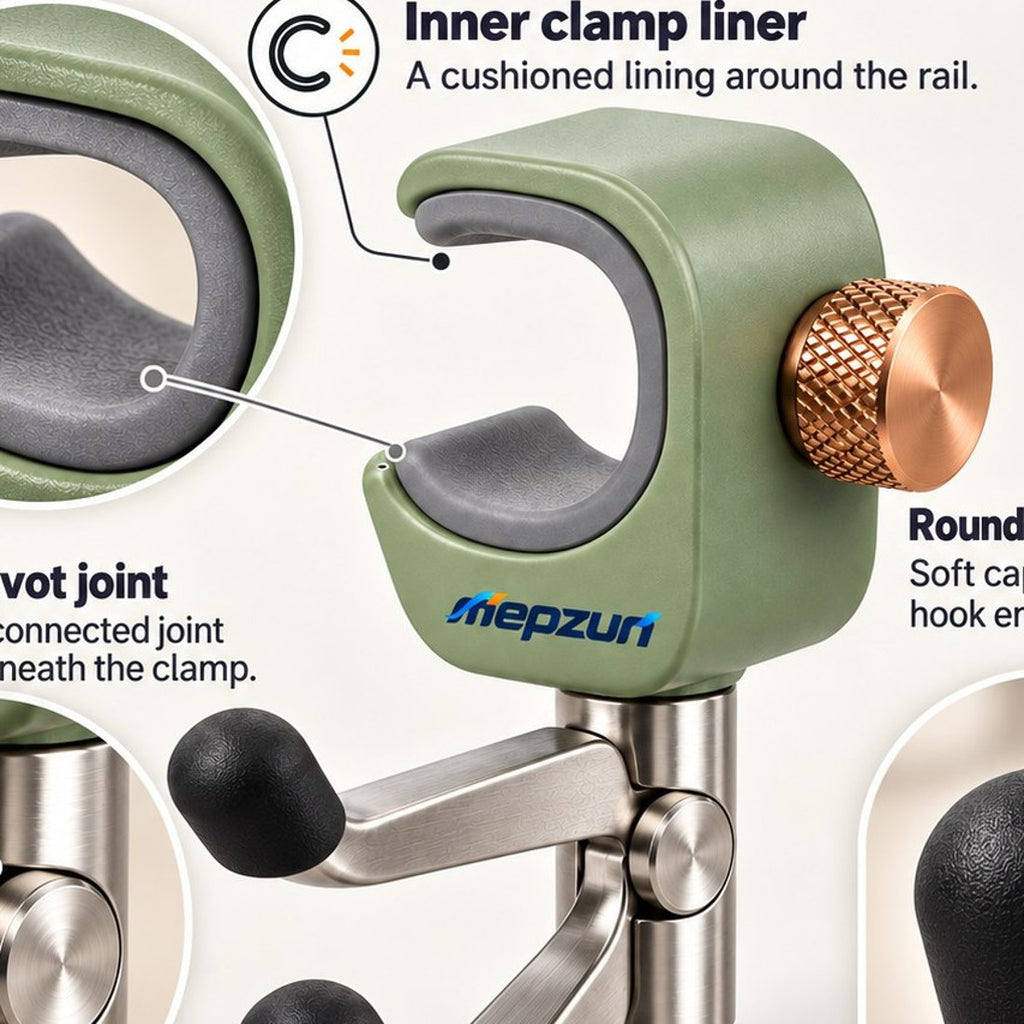 Clamp-On Dual Utility Hook - 5