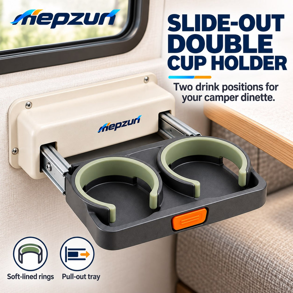 Pull-Out Dual Cup Holder Tray detail 1