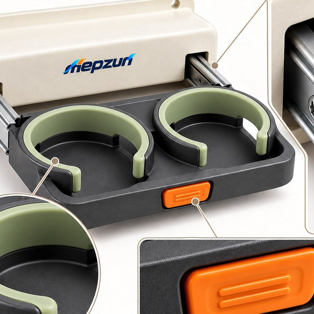 Pull-Out Dual Cup Holder Tray detail 5
