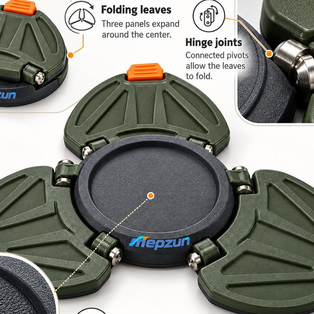 Three-Panel Fold-Out Support Base image 5
